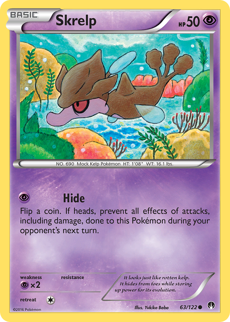 Skrelp 63 Common card from BREAKpoint