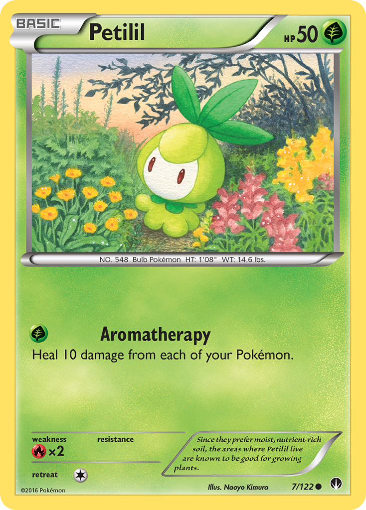 Petilil 7 Common card from BREAKpoint