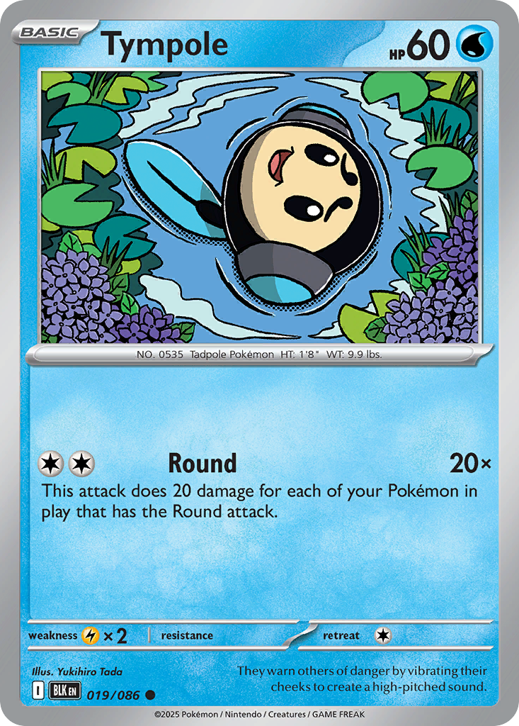 Tympole 19 Common card from Black Bolt