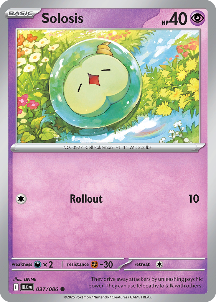 Solosis 37 Common card from Black Bolt