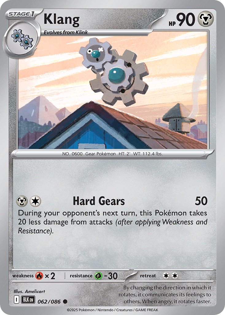 Klang 62 Common card from Black Bolt
