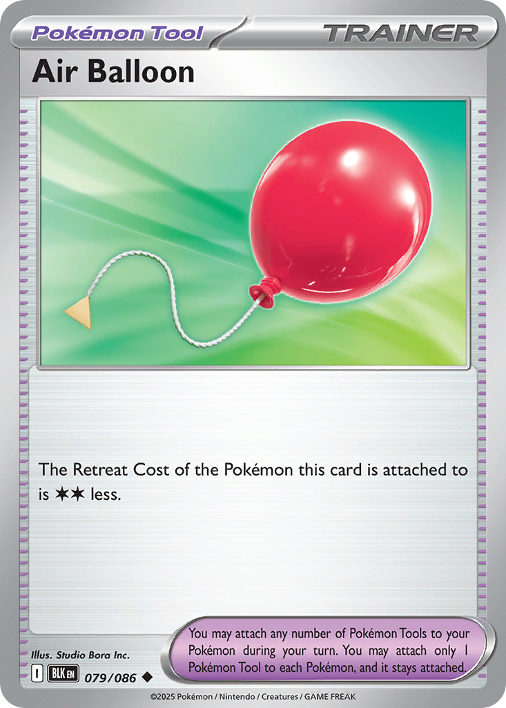 Air Balloon 79 Uncommon card from Black Bolt