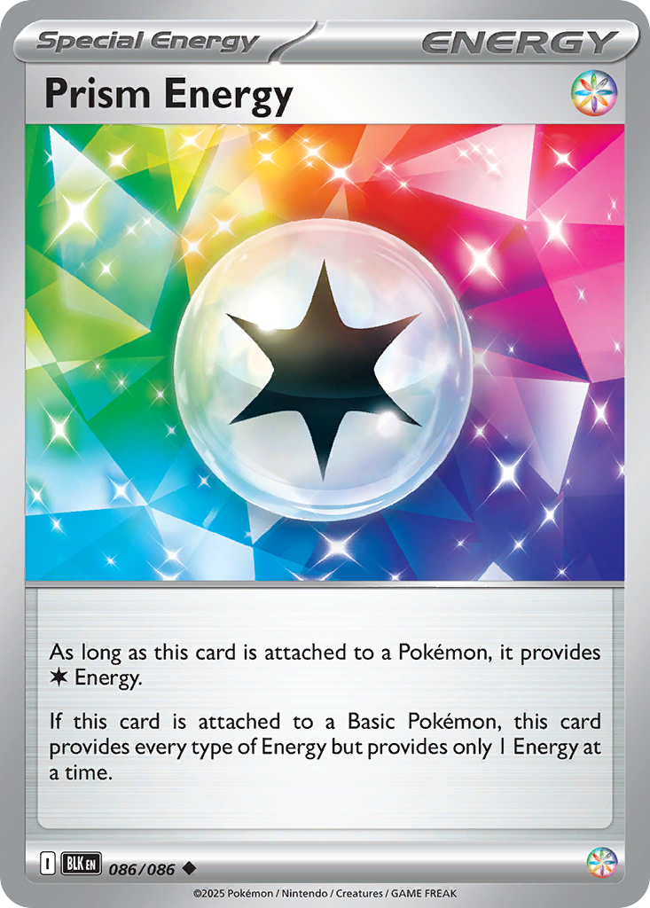 Prism Energy 86 Uncommon card from Black Bolt